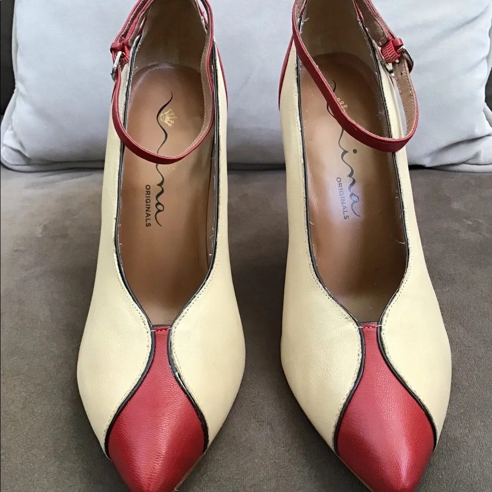 (#50) Nina Originals Vero Cuoio High Heel Pumps - Picture 6 of 16